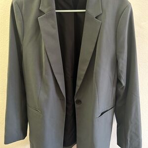Classic dark green women Blazer